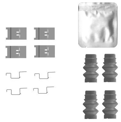 MINTEX MINTEX (MBA0135) 1x Accessory Kit, disc brake pad 
