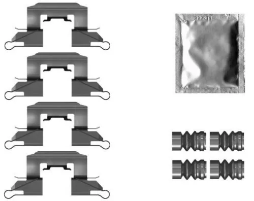 MINTEX MINTEX (MBA0139) 1x Accessory Kit, disc brake pad 