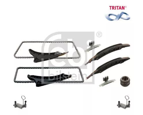 FEBI BILSTEIN FEBI BILSTEIN 175356 FEBI Left Right Timing Chain Kit for ALPINA BMW LAND ROVER 5 6 7 8 B6 B 