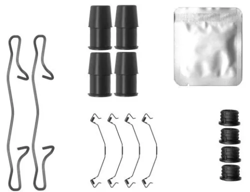 MINTEX MINTEX MBA0155 1x Accessory Kit, disc brake pad 