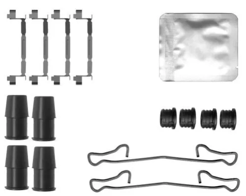 MINTEX MINTEX MBA0167 1x Accessory Kit, disc brake pad 
