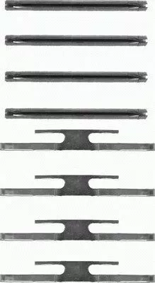 MINTEX MINTEX MBA1065 1x Accessory Kit, disc brake pad 