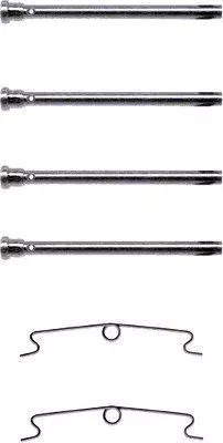 MINTEX MINTEX MBA1113 1x Accessory Kit, disc brake pad 