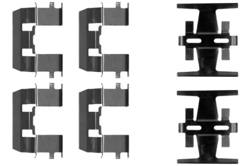 MINTEX MINTEX MBA1208 1x Accessory Kit, disc brake pad 