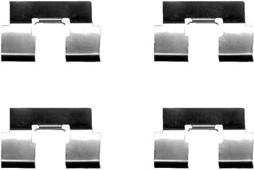 MINTEX MINTEX MBA1214 1x Accessory Kit, disc brake pad 