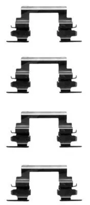 MINTEX MINTEX MBA1236 1x Accessory Kit, disc brake pad 