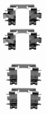 1x Accessory Kit, disc brake pad