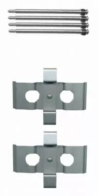 1x Accessory Kit, disc brake pad