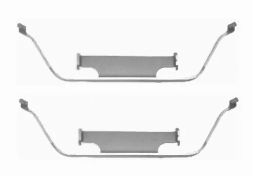 1x Accessory Kit, brake caliper