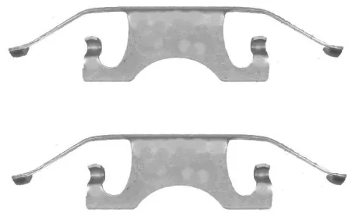 1x Accessory Kit, brake caliper