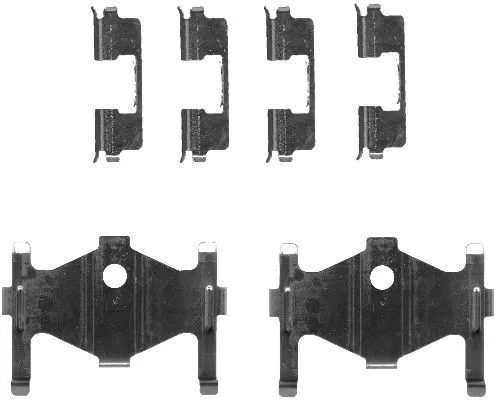 MINTEX MINTEX (MBA1710) 1x Accessory Kit, disc brake pad 