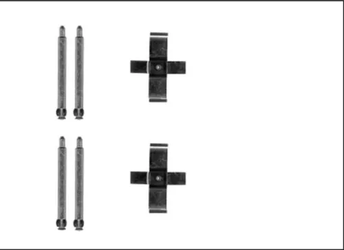 MINTEX MINTEX (MBA1713) 1x Accessory Kit, disc brake pad 
