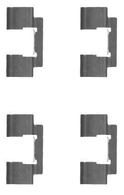 MINTEX MINTEX MBA1732 1x Accessory Kit, disc brake pad 
