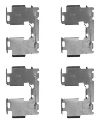 1x Accessory Kit, disc brake pad