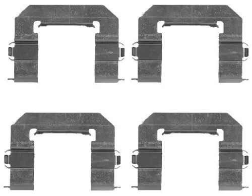 1x Accessory Kit, disc brake pad