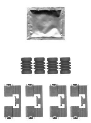 MINTEX MINTEX MBA1818 1x Accessory Kit, disc brake pad 