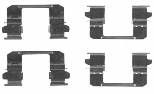 MINTEX MINTEX MBA1834 1x Accessory Kit, disc brake pad 
