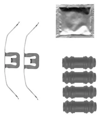 1x Accessory Kit, brake caliper