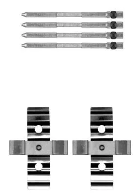 MINTEX MINTEX (MBA1848) 1x Accessory Kit, disc brake pad 