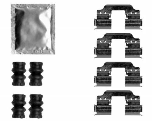 MINTEX MINTEX MBA1858 1x Accessory Kit, disc brake pad 