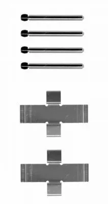 MINTEX MINTEX MBA904 1x Accessory Kit, disc brake pad 