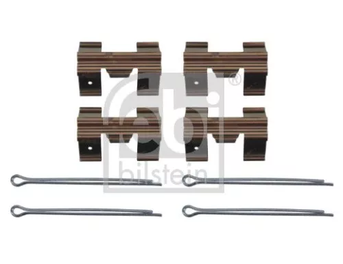FEBI BILSTEIN FEBI BILSTEIN 181474 Febi Front Brake Pad Fitting Kit For Austin Ford Land Rover Rove 