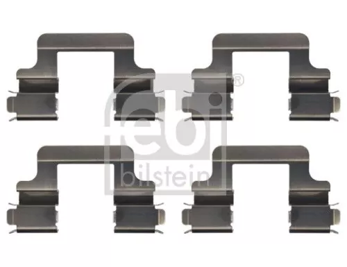 FEBI BILSTEIN FEBI BILSTEIN 181485 Febi Rear Brake Pad Fitting Kit For Audi Skoda Vw A3 A8 Golf Jet 