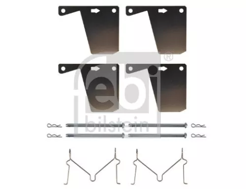 FEBI BILSTEIN FEBI BILSTEIN 181981 Febi Front Brake Pad Fitting Kit For Ford Capri Consul Escort Gr 