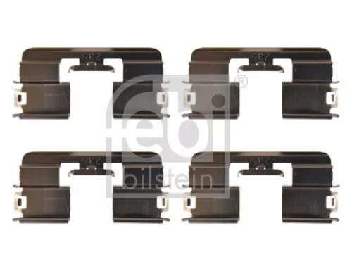 FEBI BILSTEIN FEBI BILSTEIN 182255 Febi Rear Brake Pad Fitting Kit For Chevrolet Opel Vauxhall Astr 
