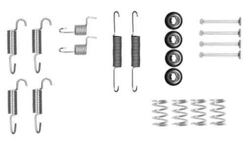 1x Accessory Kit, parking brake shoes