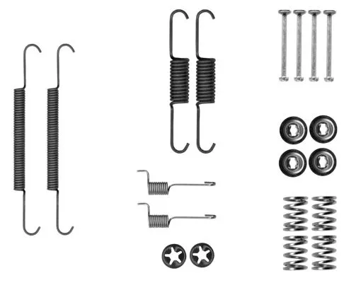 MINTEX MINTEX (MBA37) 1x Accessory Kit, parking brake shoes 