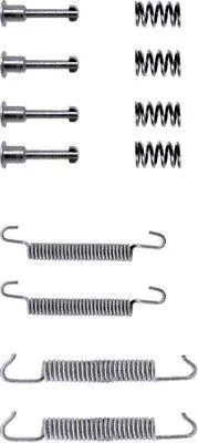 1x Accessory Kit, parking brake shoes