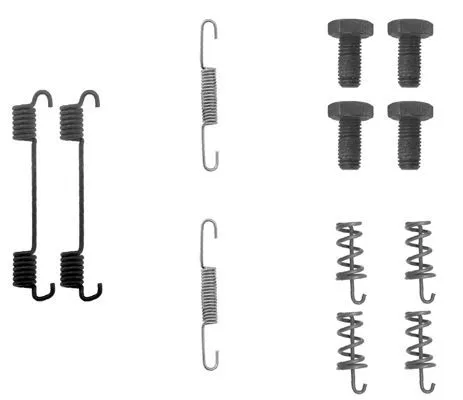 1x Accessory Kit, parking brake shoes