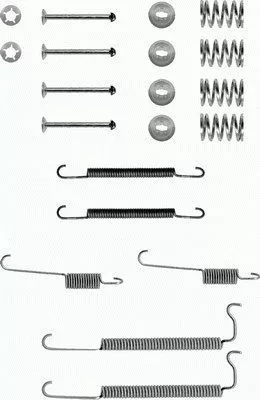 1x Accessory Kit, brake shoes