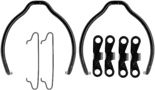 1x Accessory Kit, parking brake shoes