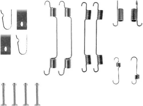 MINTEX MINTEX (MBA722) 1x Accessory Kit, brake shoes 