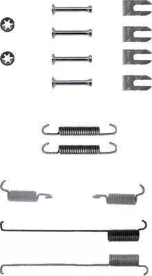 MINTEX MINTEX (MBA739) 1x Accessory Kit, brake shoes 