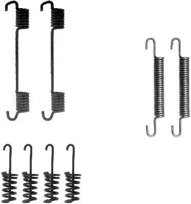MINTEX MINTEX (MBA775) 1x Accessory Kit, parking brake shoes 