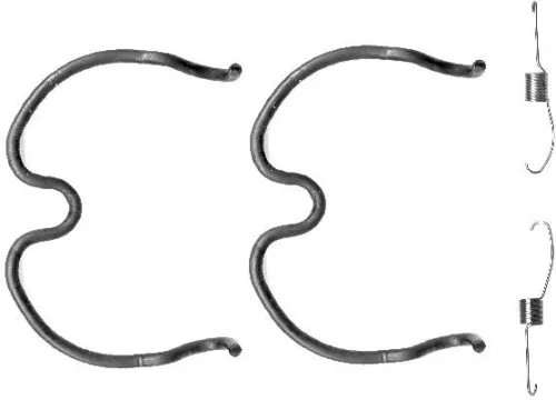 MINTEX MINTEX (MBA837) 1x Accessory Kit, brake shoes 