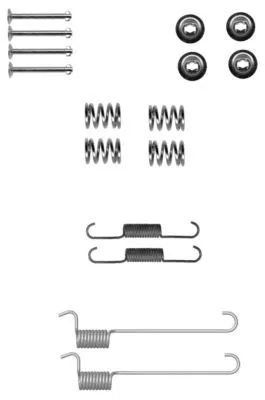 MINTEX MINTEX (MBA848) 1x Accessory Kit, parking brake shoes 