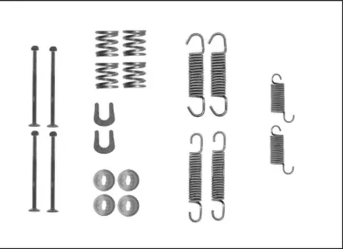 MINTEX MINTEX (MBA870) 1x Accessory Kit, brake shoes 