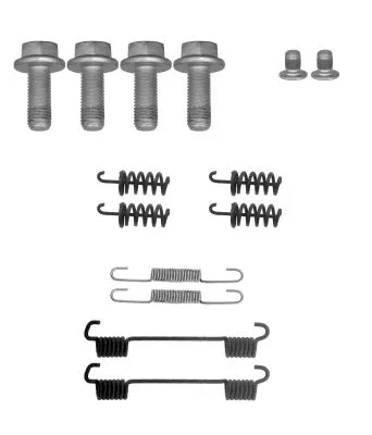 MINTEX MINTEX (MBA878) 1x Accessory Kit, parking brake shoes 