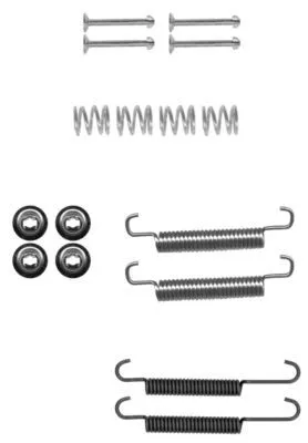 MINTEX MINTEX (MBA893) 1x Accessory Kit, parking brake shoes 