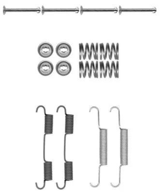 MINTEX MINTEX (MBA896) 1x Accessory Kit, parking brake shoes 