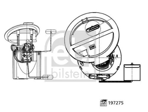 FEBI BILSTEIN FEBI BILSTEIN 197275 Fuel Feed Unit 