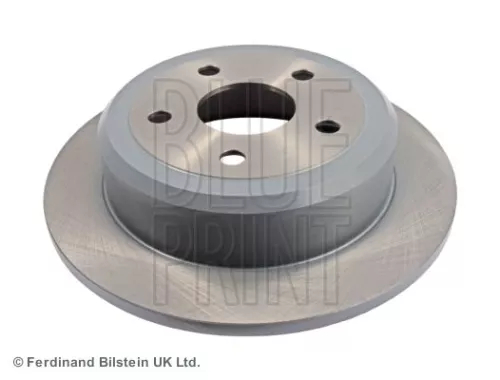 2x BLUE Print Rear Solid Brake Discs For Jeep Wrangler
