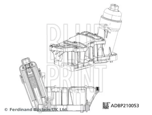 Housing, oil filter