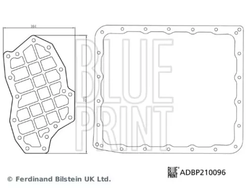 BLUE PRINT BLUE PRINT ADBP210096 Hydraulic Filter Kit, automatic transmission 