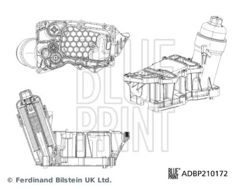 Housing, oil filter