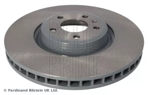 2x BLUE Print Front Internally Vented Brake Discs For Audi Vw A4 A5 A6 A6 Allroad Q5